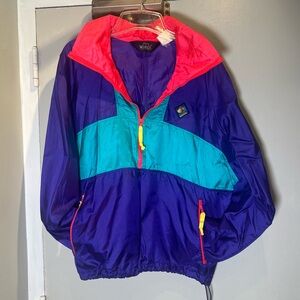 Vintage Woolrich Neon Windbreaker